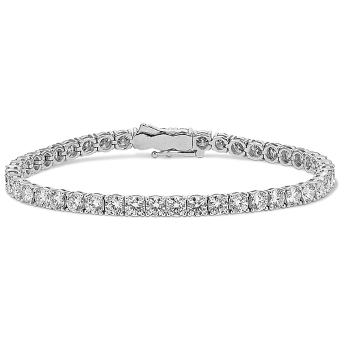 "Big Boss" Tennis Bracelet White Gold