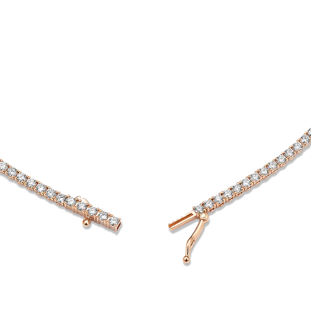 “Conversation Starter” Tennis Bracelet Rose Gold