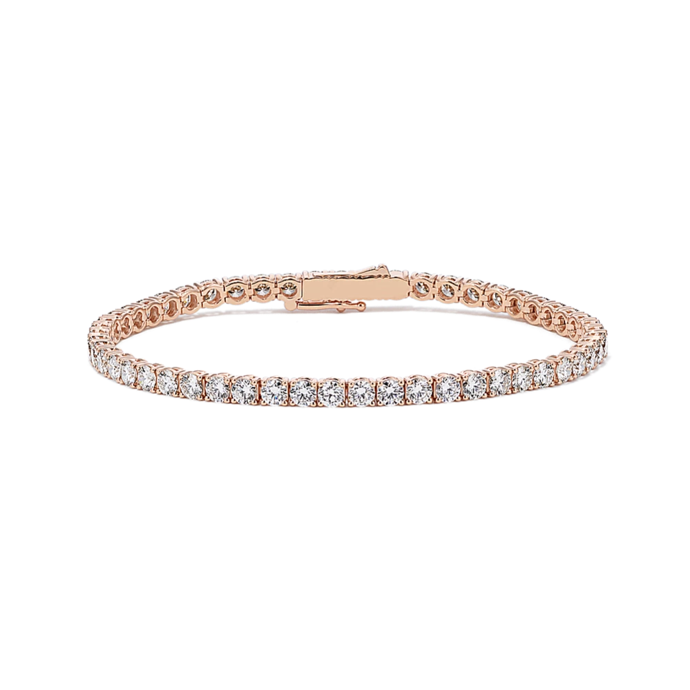 "Big Boss" Tennis Bracelet Rose Gold