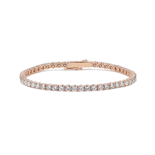 "Big Boss" Tennis Bracelet Rose Gold
